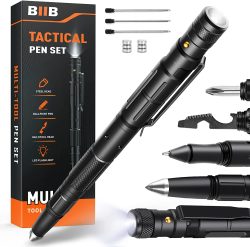 Amazon: BIIB 8in1 Tactical Pen Multitool Stift mit Gutschein für nur 7,99 Euro statt 15,99 Euro