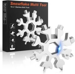 Amazon: Pynhoklm Edelstahl Snowflake 18-in-1 Multi-Tool mit Gutschein für nur 3,99 Euro statt 9,99 Euro