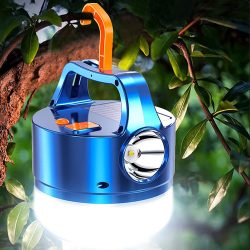 Amazon: Shineslay Solar Camping Lampe mit Gutschein für nur 14,99 Euro statt 29,98 Euro
