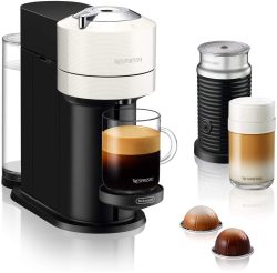 DeLonghi Nespresso Vertuo Next ENV120. WAE Kapselmaschine + Aeroccino 3 Milchaufschäumer für 59,99 € (134,95 € Idealo) @eBay