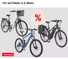 Otto: 15% Rabatt auf ausgewählte Fahrräder & E-Bikes mit Coupon...