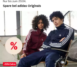Otto: 20% Rabatt auf Adidas Mode, Fitnessgeräte und Ausrüstung mit Gutschein ohne MBW