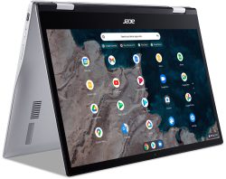Acer Chromebook Spin 513 13,3 Zoll CineCrystal Full HD IPS Touch Display, 4GB RAM, 64 GB eMMC, ChromeOS für 356,99 € (491,33 € Idealo) @Notebooksbilliger