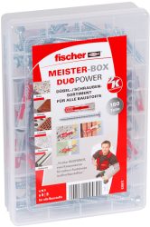 Amazon: Fischer Meister-Box DUOPOWER + Schrauben 160-teilig für nur 13,95 Euro statt 16,43 Euro bei Idealo