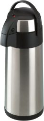 Axentia 5 Liter Edelstahl Isolier-Pumpkanne für 28,99 € (41,11 € Idealo) @Amazon