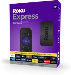 Roku Express HD-Streaming Media Player für 11 € (15,98 € Idealo) @Amazon,Saturn & Media-Markt