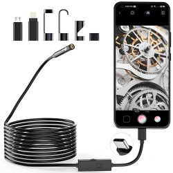Amazon: Lightswim 1920P Endoskop-Schlangen Kamera für Android und iOS Smartphones mit Gutschein für nur 14,96 Euro statt 29,92 Euro