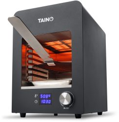 TAINO elektrischer 800 Grad Oberhitze-Hochleistungsgrill mit stufenlosen Temperaturdrehregler für 99,99 € (129,99 € Idealo) @eBay