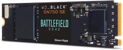 Western Digital Black SN750 SE NVMe 500GB interne Gaming SSD inkl. Battlefield 2042 PC Game Code für 32,64 € (49,99 € Idealo) @Amazon