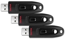 3er Pack SanDisk Ultra USB 3.0 Flash-Laufwerk mit je 64 GB für 19,99 € (26,19 € Idealo) @Amazon