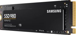 SAMSUNG SSD 980 PCIe 3.0 x4, NVMe 1.4, M.2 2280 interne 1 TB SSD für 44,89 € (52,19 € Idealo) @Cyberport