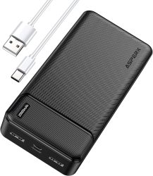 Amazon: AsperX 20000mAh USB Triple-Port 5V 3A PowerBank mit Gutschein für nur 14,99 Euro statt 29,99 Euro