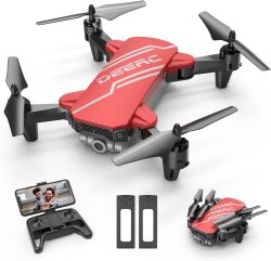 Amazon: DEERC D20 faltbarer RC Quadcopter mit 720P WiFi Kamera und 2 Akkus mit Gutschein für nur 29,99 Euro statt 49,99 Euro