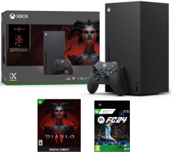 Preisfehler!!! Xbox Series X – Diablo IV Bundle incl. EA FC 24 Std. Edit. Code für 275,99 € (529,99 € Idealo) @Cyberport