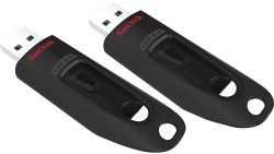 2er Pack SANDISK Ultra USB-Flash-Laufwerk je 64 GB für 10,92 € (17,29 € Idealo) @Media-Markt