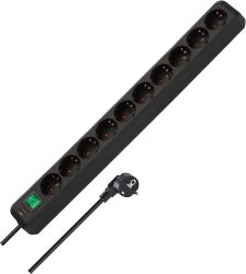 Brennenstuhl Eco-Line 10-Fach Steckdosenleiste mit erhöhtem Berührungsschutz und Schalter für 10,59 € (16,03 € Idealo) @Amazon