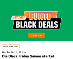 Bunte Black Deals 2023 (Technik-Sale) @Saturn & Media-Markt z.B. PHILIPS Hue White und Col. Amb. E27 LED 3-er inkl. Hue Bridge für 79 € (149,99...