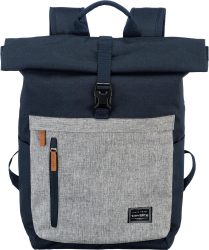 Travelite Basics Rollup Rucksack mit gepolsterten Laptopfach Marine/Grey für 19,95 € (33,96 € Idealo) @Otto