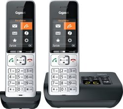 Gigaset Comfort 500A Duo – Schnurlostelefon mit Anrufbeantworter für 79,99 € (91,42 € Idealo) @Cyberport