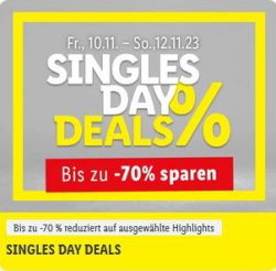 Lidl: Singles Day Deals mit bis zu 70% Rabatt auf ausgewählte Highlights