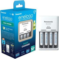 Panasonic eneloop BQ-CC51C Ladegeräti nkl. 4 eneloop AAA/Micro-Akkus für 15,39 € (26,86 € Idealo) @Amazon