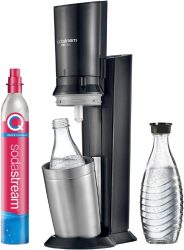 SodaStream Crystal 3.0 Quick-Connect Wassersprudler inkl. CO2-Zylinder und Glaskaraffe für 79,99 € (94,46 € Idealo) @Amazon