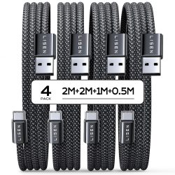 Amazon: 4 Stück LISEN USB C Schnellladekabel mit Gutschein für nur 6,92 Euro statt 10,99 Euro