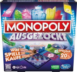 Amazon: Monopoly Ausgezockt Brettspiel – schnelles Familien-Spiel für 2–4 Spieler für nur 18,69 Euro statt 26,04 Euro bei Idealo