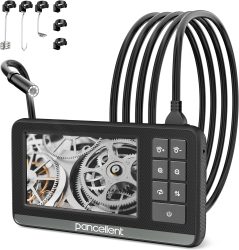 Amazon: Pancellent Industrielles HD Digital Endoskop mit 4,3 Zoll IPS Bildschirm mit Gutschein für nur 22,95 Euro statt 45,90Euro