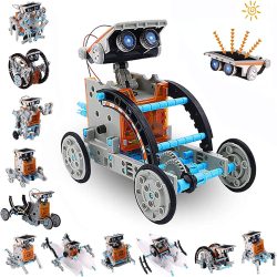 Amazon: (Prime): ACELIFE STEM 12-in-1 Solar Roboter Kit mit Gutschein für nur 8,49 Euro statt 19,99 Euro