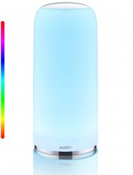Aukey LT-T7R RGB LED Tischlampe mit Touch Control für 15,48 € (21,79 € Idealo) @Manzude