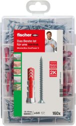 Fischer Meister-Box DUOPOWER + mit 160 Dübeln und Schrauben für 10,99 € (16,44 € Idealo) @Amazon