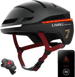 LIVALL Evo21 Bluetooth Fahrradhelm mit Front– Rücklicht, Blinker, Bremslicht und SOS-Notruf für 66,99 € (88,24 € Idealo) @Amazon