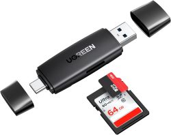UGREEN USB A&C 100 MB/S SD USB A und USB C Port Card Reader Kartenlesegerät für 9,78 € (14,98 € Idealo) @Amazon