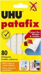 2 x 80 Stück UHU patafix wieder ablösbare und verwendbare Klebepads für 3,84 € (8,83 € Idealo) @Amazon
