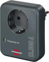 Amazon: Brennenstuhl Steckdosenadapter mit Überspannungsschutz 13.500 A Adapter als Blitzschutz für Elektrogeräte für nur 6,99 Euro statt 11,46 Euro...
