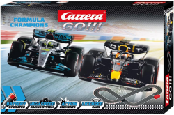 CarreraGo Formela Champions Rennbahn inkl. Max Verstappen und Lewis Hamilton Rennwagen für 43,90 € (57,90 € Idealo) @iBOOD
