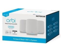 NETGEAR Orbi WiFi 6 Mesh WLAN System (RBK763S)  für 411,00€ statt PVG  laut Idealo 499,99€  @amazon
