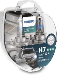 Amazon: Philips Doppelset X-tremeVision Pro150 H7 Halogen Scheinwerferlampe +150% für nur 18,93 Euro statt 24,80 Euro bei Idealo