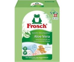 Frosch Sensitiv-Waschpulver, Aloe Vera, 1,45 kg für 2,96€ (PRIME) statt PVG  laut Idealo 4,79€ @amazon