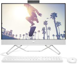 HP All-in-One PC 24-cb0108ng mit 23,8 Zoll FHD-Display Intel Celeron J4025, 8GB RAM, 256GB SSD, Win11 für 399 € (469 € Idealo) @Notebooksbilliger