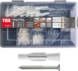 TOX Sortimentskoffer Set mit Allzweckdübel und Schrauben für 12,95 € (17,80 € Idealo) @Amazon