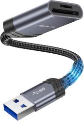 Amazon: JSAUX USB 3.0 Kartenleser (SD+microSD) für 8,99€ statt 14,99€ (mit 40% Coupon)