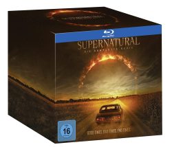 Amazon:  Supernatural – Die komplette Serie – Blu-ray für 142,87€ statt 179,99€