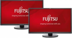 2 Stück Fujitsu E-Line E22-8 TS Pro LED-Monitore mit 21,5 Zoll FHD IPS, 5ms, DVI-D, VGA, DisplayPort für 79 € (149,92€ Idealo) @Office-Partner