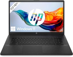 HP 9R3L8EA Laptop mit 17,3 Zoll HD+ Display, Intel Celeron N4120, 8GB DDR4 RAM, 256GB SSD, Win 11 für 299 € (355 € Idealo) @Amazon