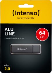 Intenso Alu Line 64GB USB 2.0 Speicherstick für 4,44 € (10,49 € Idealo) @eBay