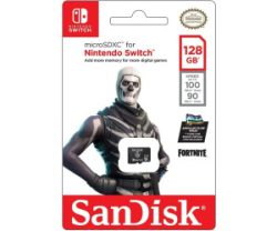 SanDisk microSDXC Karte für Nintendo Switch Fortnite Edition 128 GB für 17,99€ statt Preisvergleich laut Idealo 22,94€ @amazon